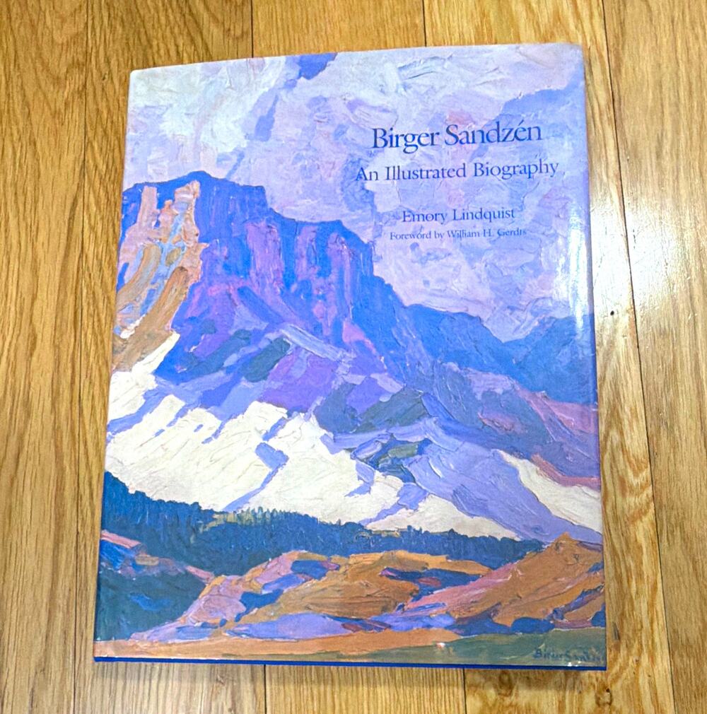 Emory Lindquist Birger Sandzén: An Illustrated Biography HC DJ 1993